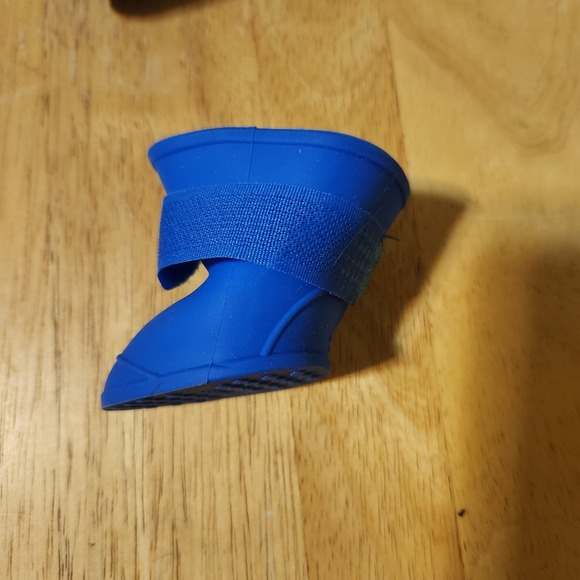 4 pcs Set Pet Dog Waterproof Rain Boots Anti-slip Rubber Shoes Large Outside - Picture 9 of 9